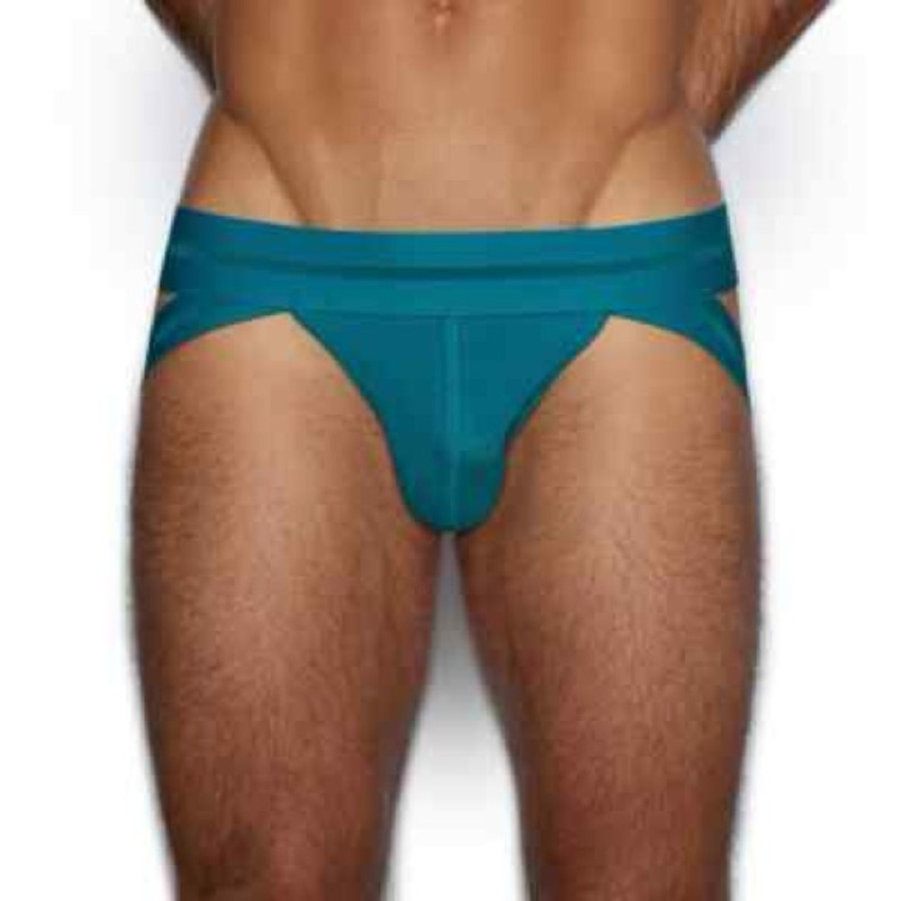 Cin2 Scrimmage Jock in Teal Blue, XL
